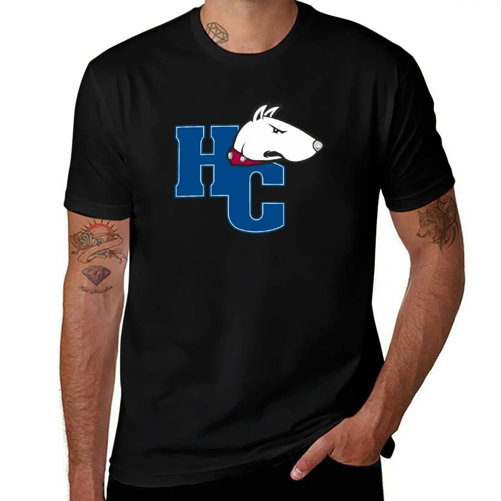 Hiram College terriers T-Shirt cotton t-shirt plain for man package T-Shirt