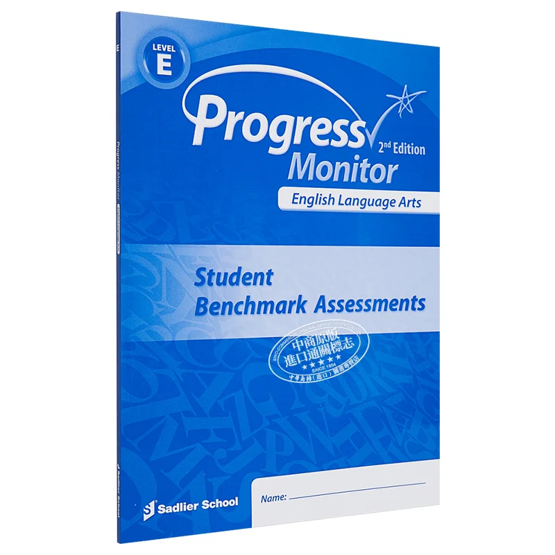 

Прогресс, английский язык Arts ELA 2022, монитор прогресса уровня E Sadlier Sadlier 9781421719450, книга