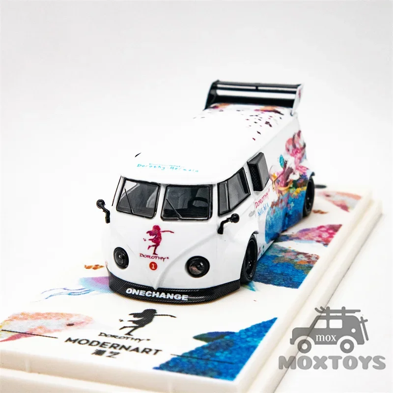 ModernArt x DOROTHY 1:64 T1 van / RWB 964 limited999 Carro modelo fundido