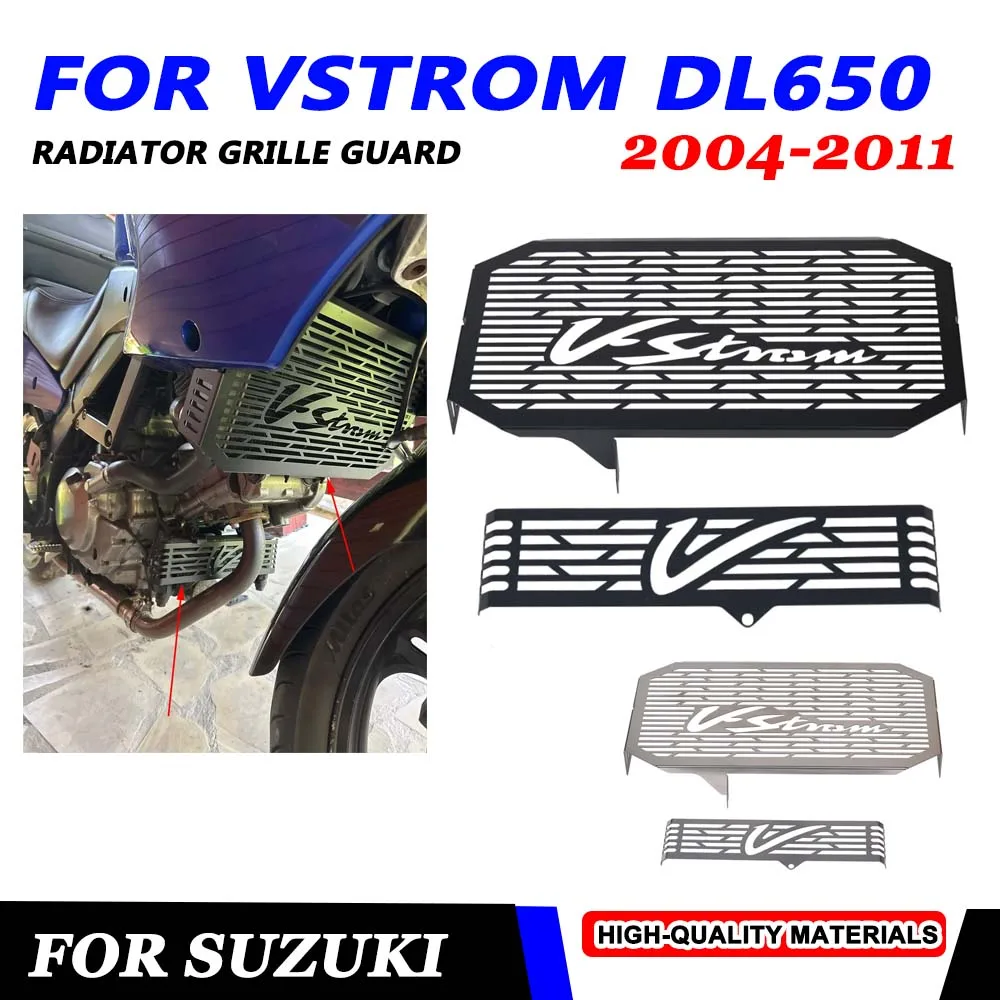 

Motorcycle Radiator Protective Cover Grille Guard Grill Protector For Suzuki VSTROM DL650 V-STROM 650 DL 650 2004 - 2011 2010