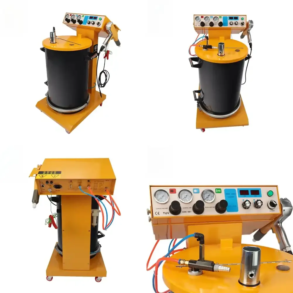 Fully Automatic Deep Corners Duster Pump Core Components for Powder Coating System Steel Painting Equipment