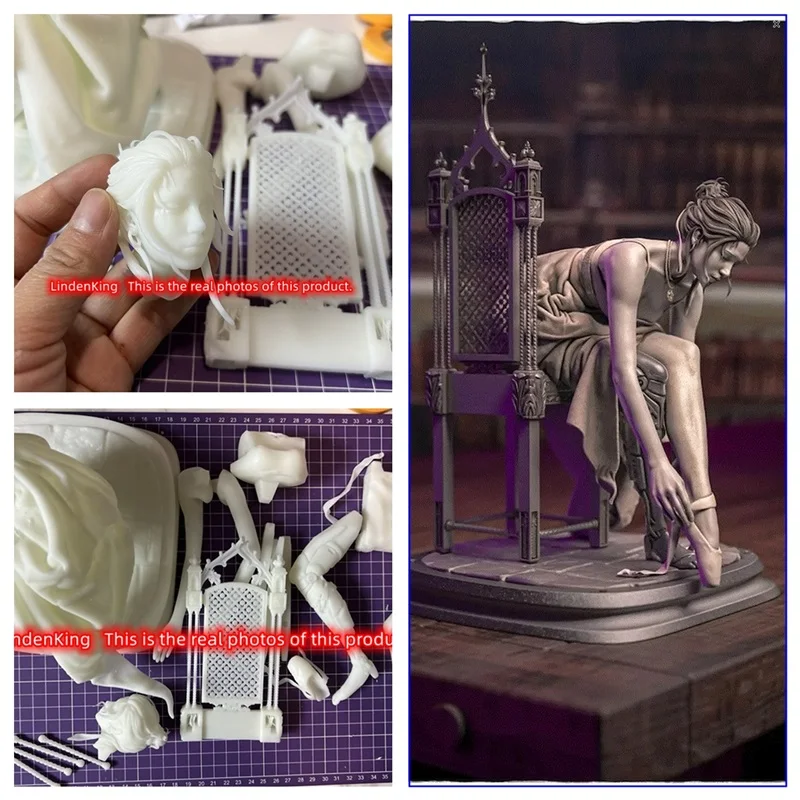 

LinDeekin D136 Customized 3D Garage Kits Unpainted Figure GK Models White resin Unassembled Jigsaw puzzle of character models
