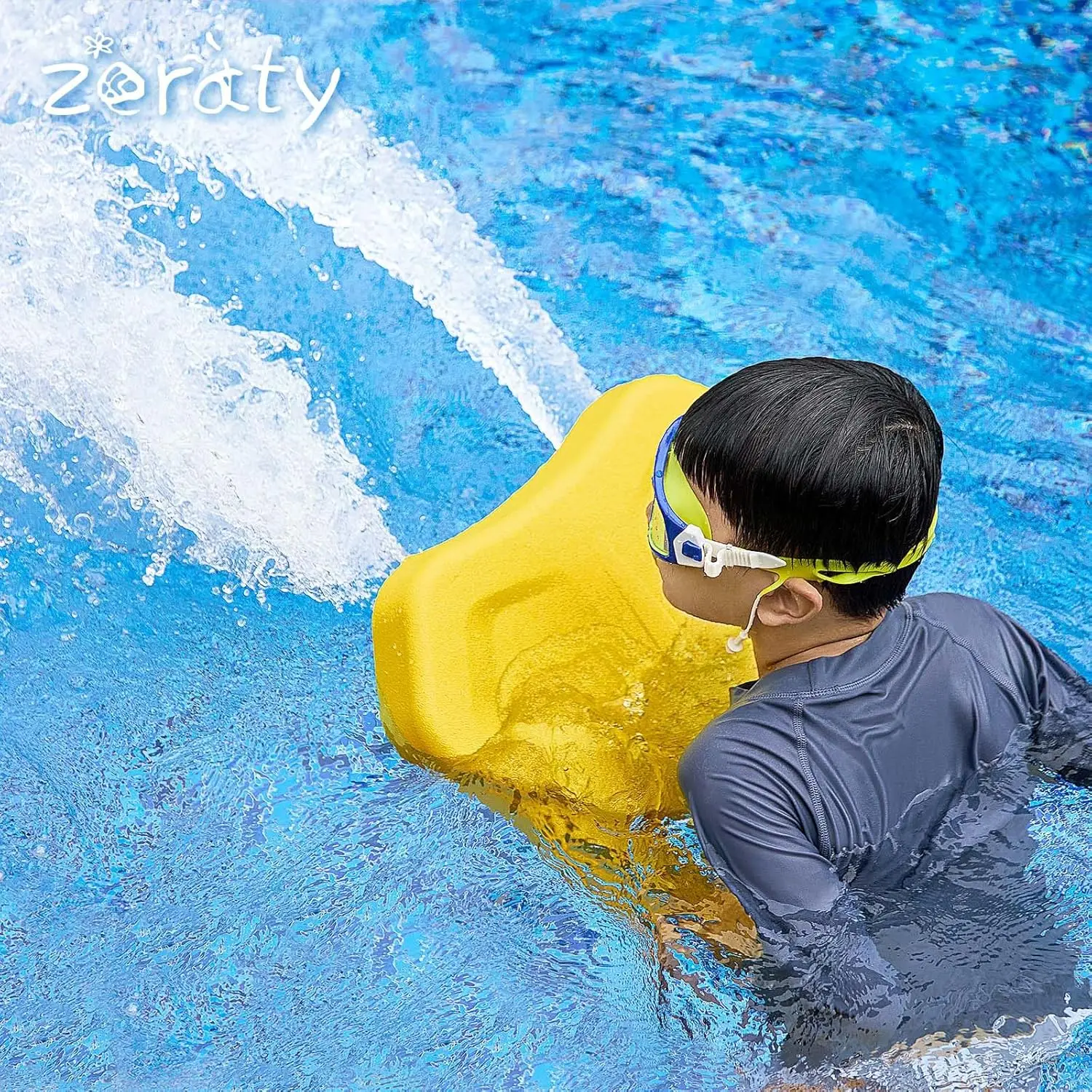 Camolech Galleggiante Elettrico per Nuoto per Bambini 24V 4.6Ah Batteria di Grande Capacità Scooter Subacqueo Piscina Scheda di Addestramento