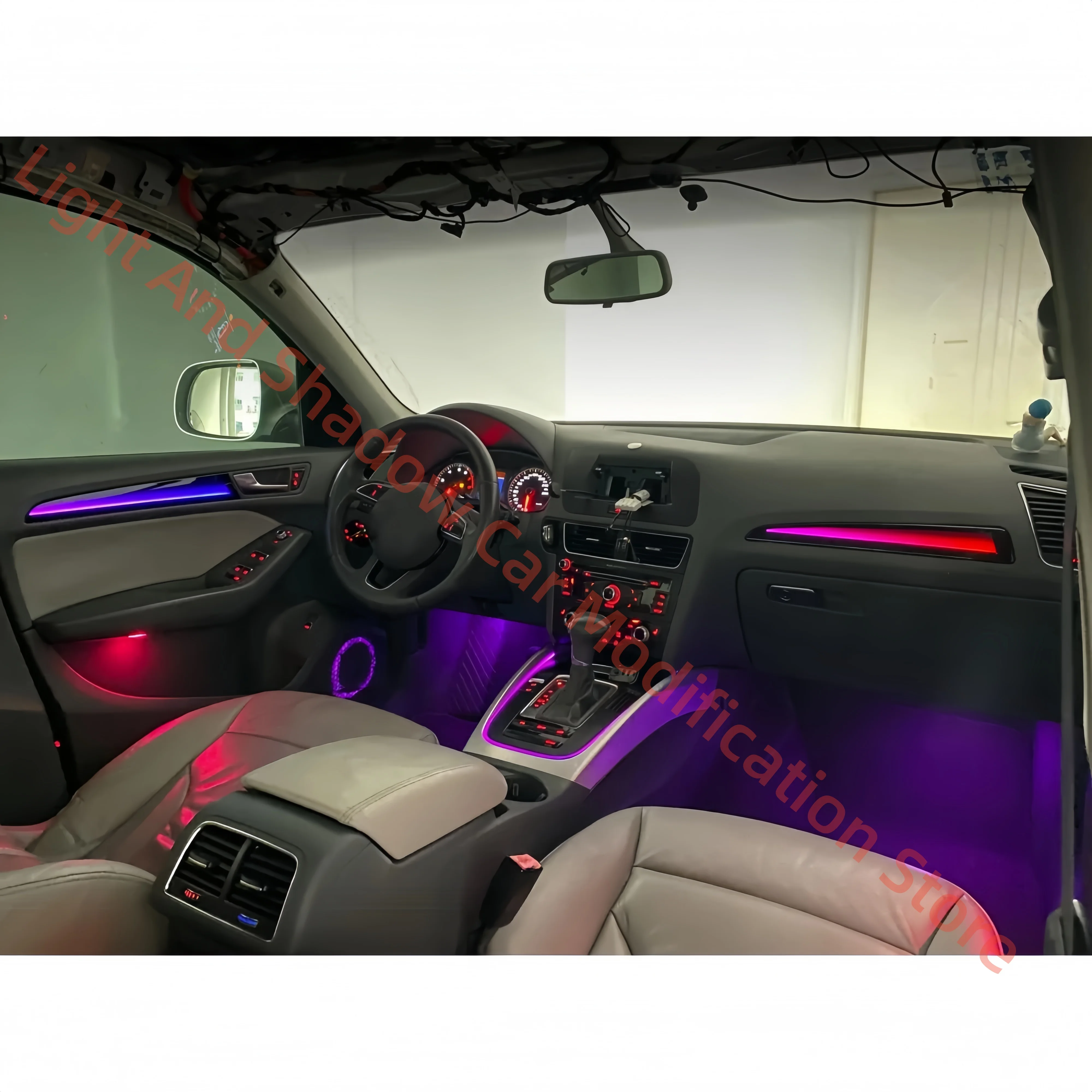 

Dynamic atmosphere light For Audi A4 S4 B8 2009-2016 Ambient Mood Light automotive interior lighting central control light new