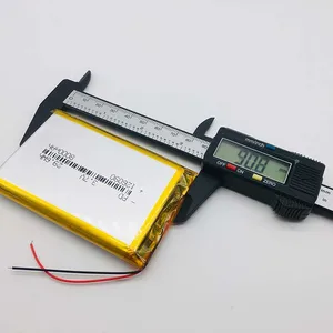 Baterai Polimer Lithium ion 126090 3.7 v 8000mAh 10 baterai 126090 penjualan terbaik - №