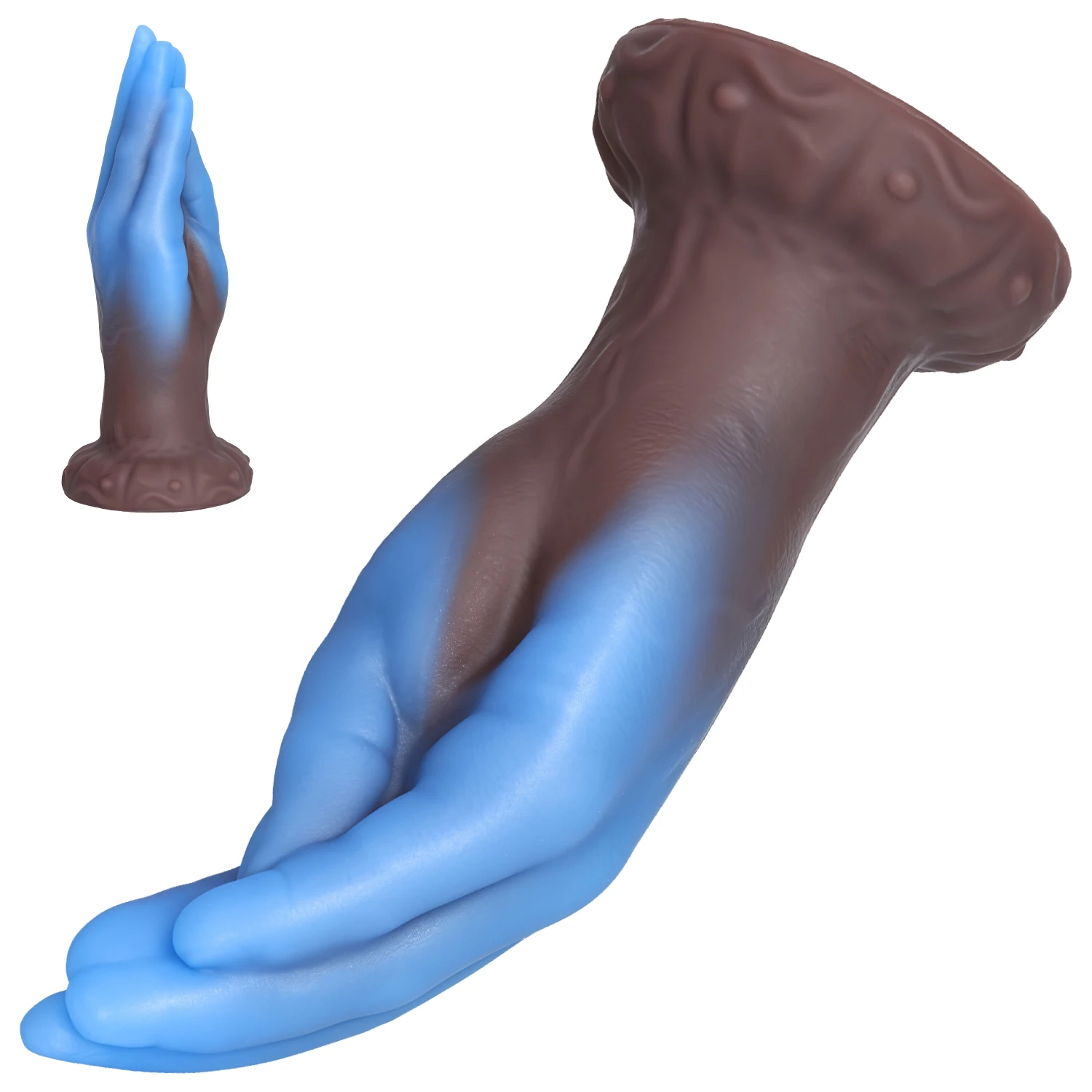 Anal Plug Fisting Dildo Big Hand Shape Butt Plug for Female and Men Suction Cup Ass Dilator Silicone Masturbator Adult Sex Toys
