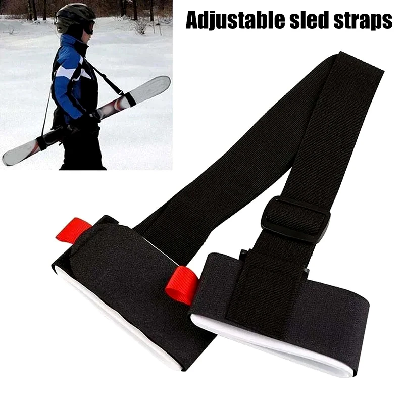 

Ремень для переноски лыж и сноуборда на плече, фиксирующий ремень для сноуборда, аксессуар для лыж и сноуборда для взрослых