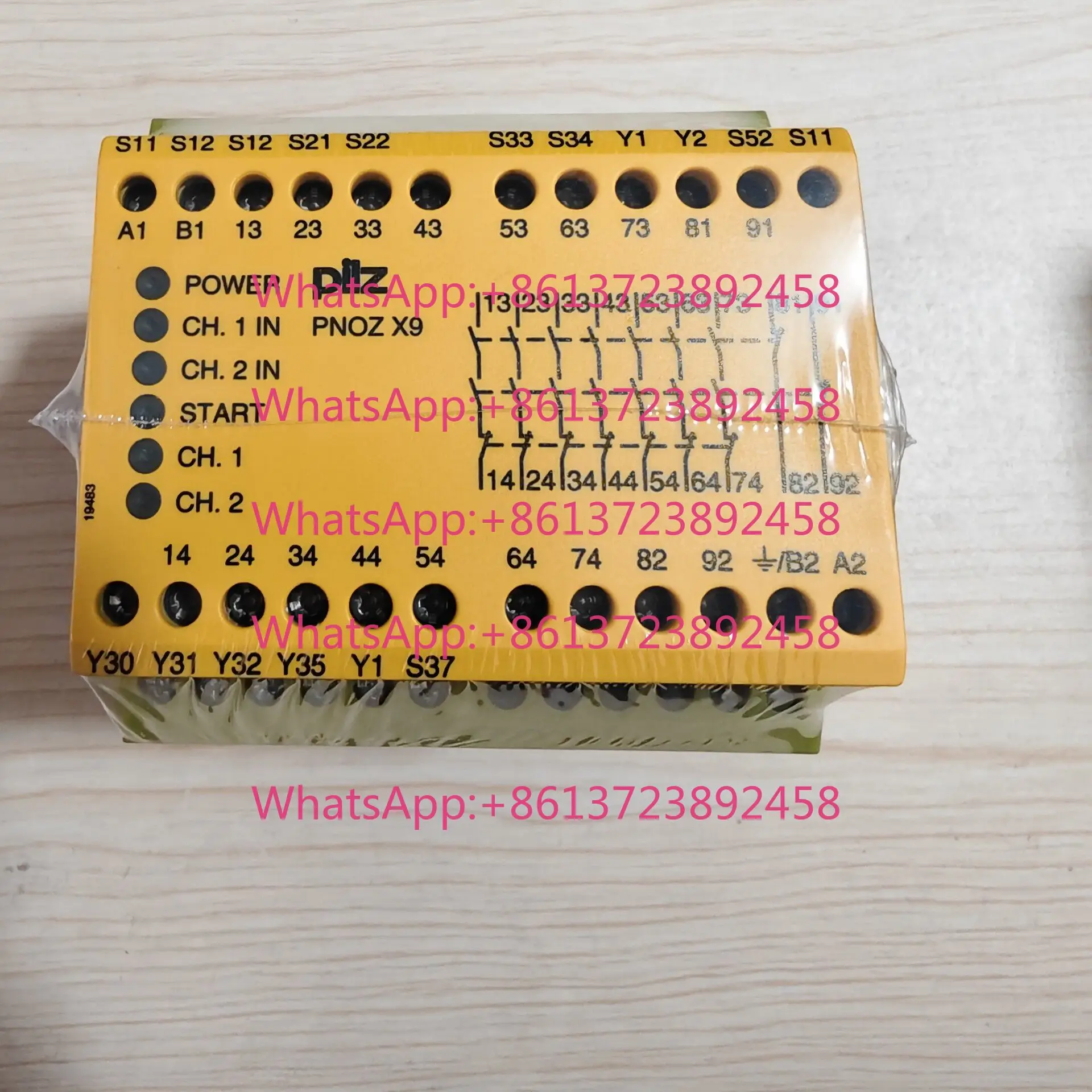 New unopened Pilz PILZ safety relay PNOZ X9 77460