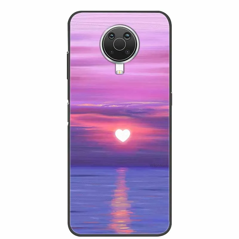 For Nokia G10 G20 Case Cartoon Soft Silicone TPU Cover Coque for Nokia G20 G10 NokiaG20 Transparent Clear Love New Arrivals Capa view 6