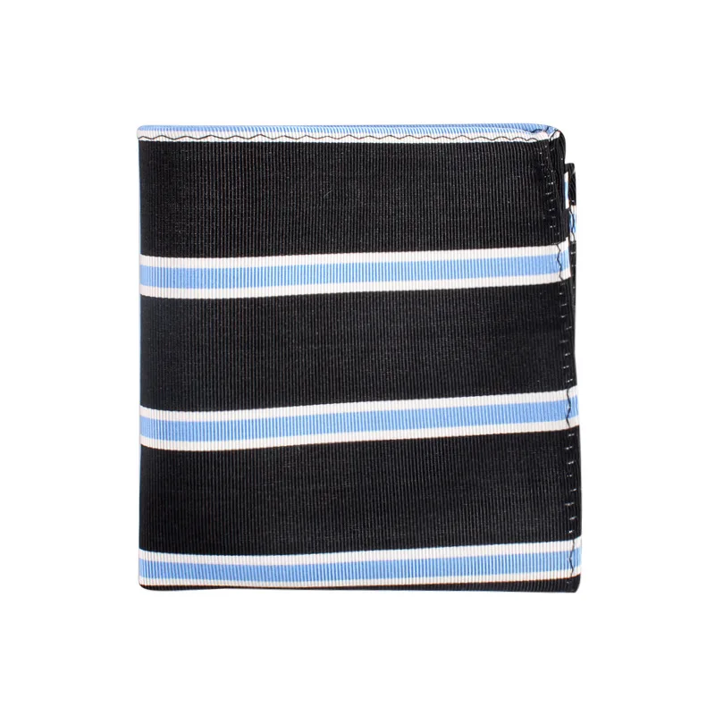 24cm Men's Silk Pocket Square, Striped Mulberry Silk Square Scarf, Business Handkerchief, Suit Shirt Accessories, Wedding Party