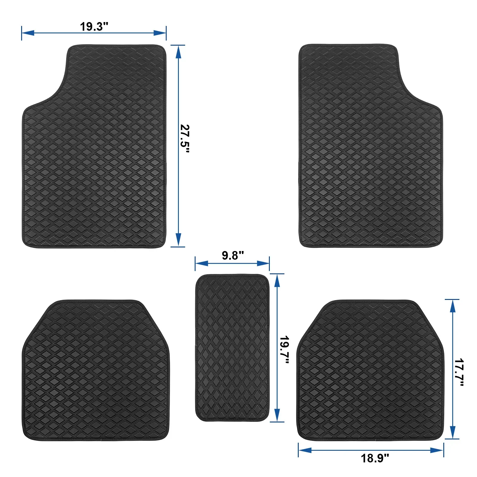 Car Floor Mats For LAND ROVER All Model Discover 3 4 5 Range Rover Rover Evoque Auto Foot Pad Car Styling Accessories