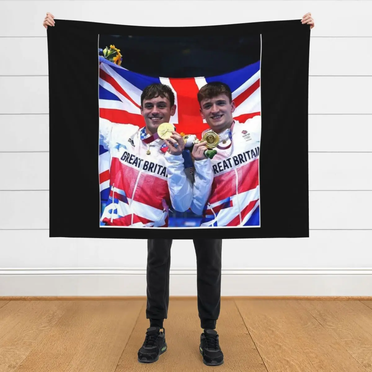 

Tom Daley Throw Blanket For Decorative Sofa Beach sofa bed Blankets