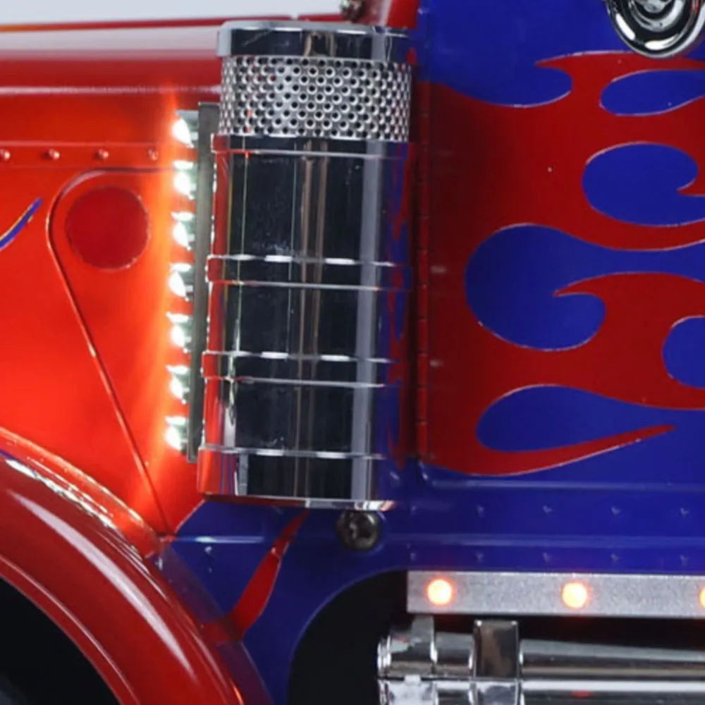 

1/14 Customized DIY TAMIYA 6x4 RTR RC Tractor Truck 56344 ST8 Radio Control Chassis Suspension Lorry Car Sound Light Smoke Unit