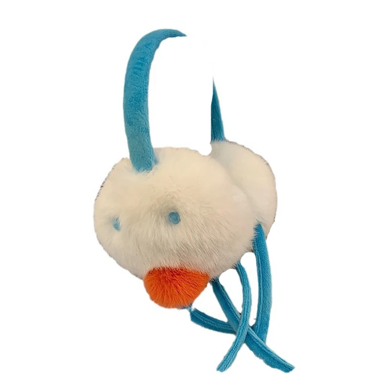 غطاء للأذنين للسيدات لطيف دافئ قطيفة ثلج لطيف مضحك حلو شتاء ركوب سميكة مبطنة بالصوف غطاء للأذنين سميك للطلاب