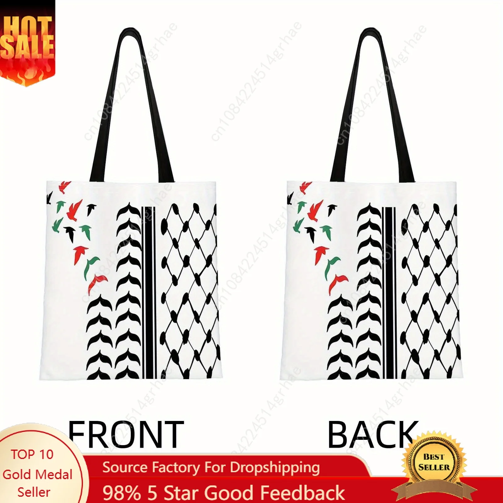 Shoulder Bag, Suitable Shopping, Fun Design Durable Cute Tote Bag, Family Gatherings, Holiday Events, Gifts for Friends