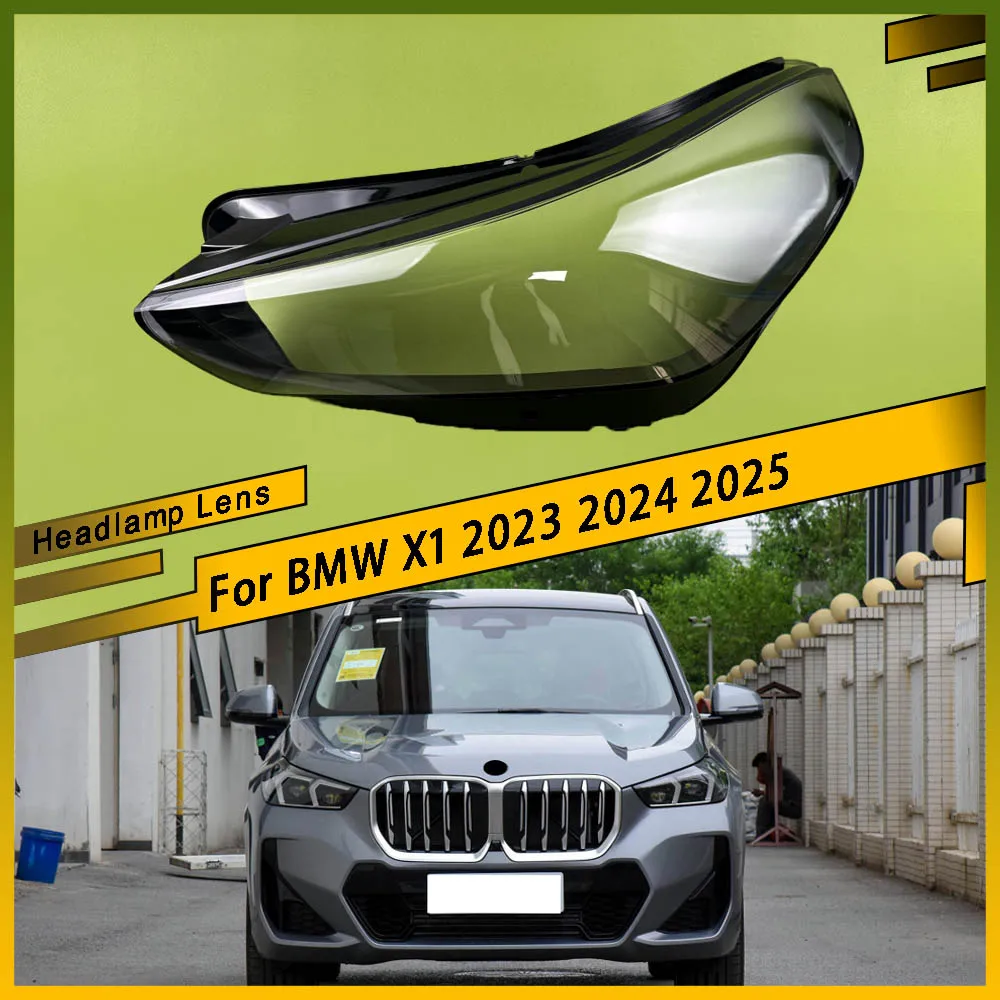 

Auto Lamp Case Car Transparent Lampshade Lamp Shade Front Headlight Cover Glass Lens Shell For BMW X1 2023 2024 2025