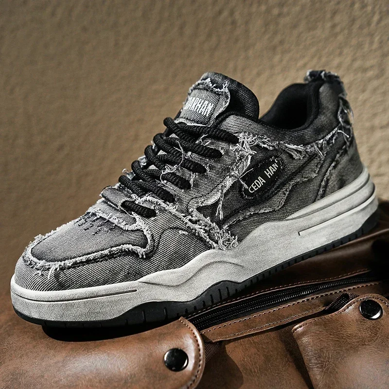 

2025 Ретро повседневная обувь унисекс, модные крутые теплые кроссовки для бега, мужские противоскользящие классические теннисные туфли, уличные кроссовки в стиле панк, хип-хоп