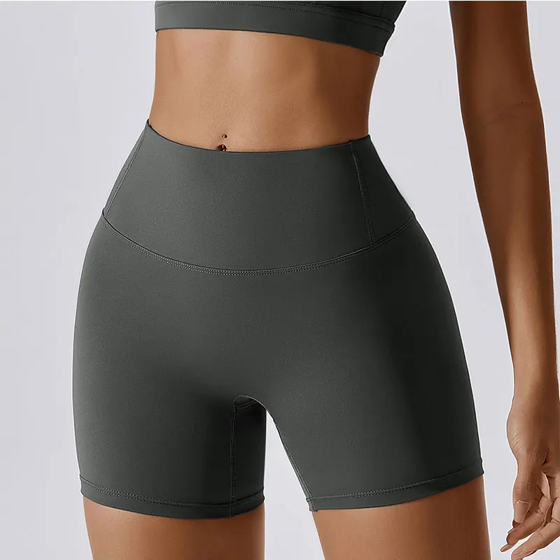 New Yoga Shorts Women Gym Outfit Scrunch Butt Fitness High Waist Gym Leggings Gym Clothes For Women Cycling Shorts Sports Shorts