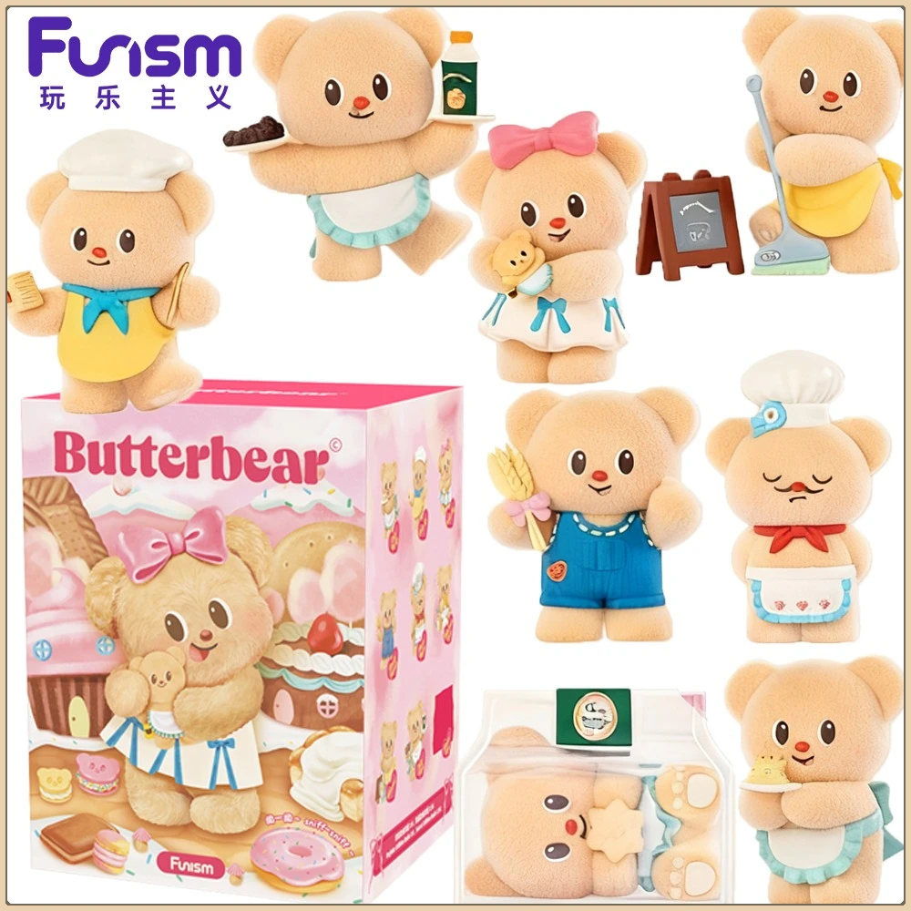 

Новый оригинальный забавный масляный медведь, серия для выпечки, слепая коробка, автомобильное украшение для рабочего стола, модель, украшение, детские праздничные подарки