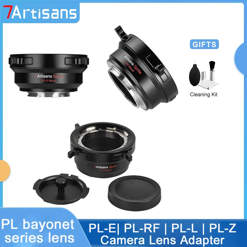 

7artisans PL-R PL-Z PL-E PL-L Адаптер для объектива с ручной фокусировкой для крепления PL на адаптер для объектива Canon RF Nikon Z SONY E