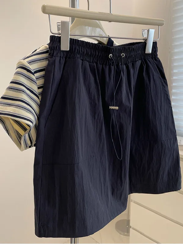 

plus Size Women's Workwear Skirt High Waist A-Line Half Body Skirt Pants Anti-Light Loose Waist Special Large Size