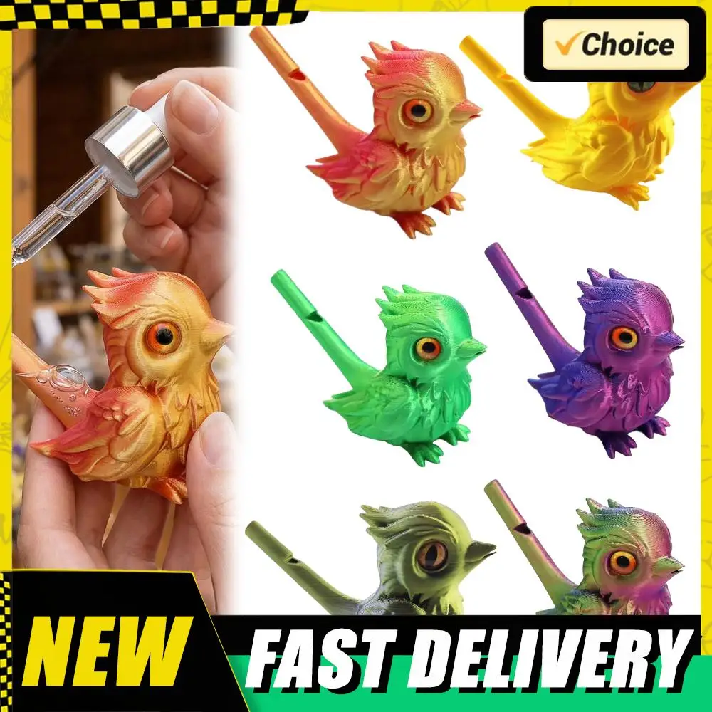 

3D Printed Birds Whistles Toy Kids Water Injection Sound Changing Musical Instrument Simulation Bird Call Ornament Decoration