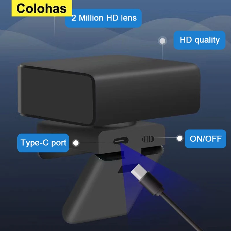 Imagem -06 - Auto Tracking Usb Webcam 2mp 1080p 360 Graus ai Face Follow P2p Drive Video Câmera Digital para Ensino Online e Boardcast