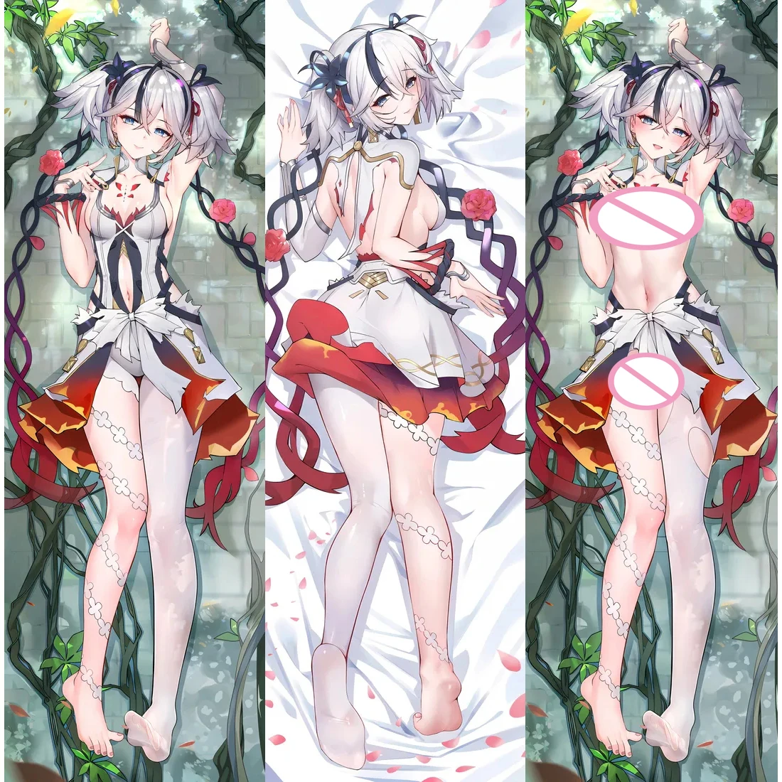 

2025 Anime Cushion Cover Pillowcase Game Girl Wuthering Waves Chun Double-sided Hugging Body Dakimakura Pillow Case Cosplay Gift