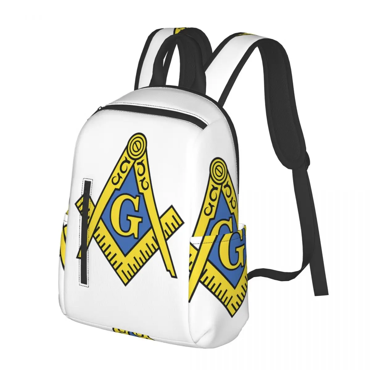

Масонский студенческий рюкзак Freemason, школьная сумка, походный рюкзак для путешествий, модная сумка для книг для мальчиков и девочек, сумки на плечо