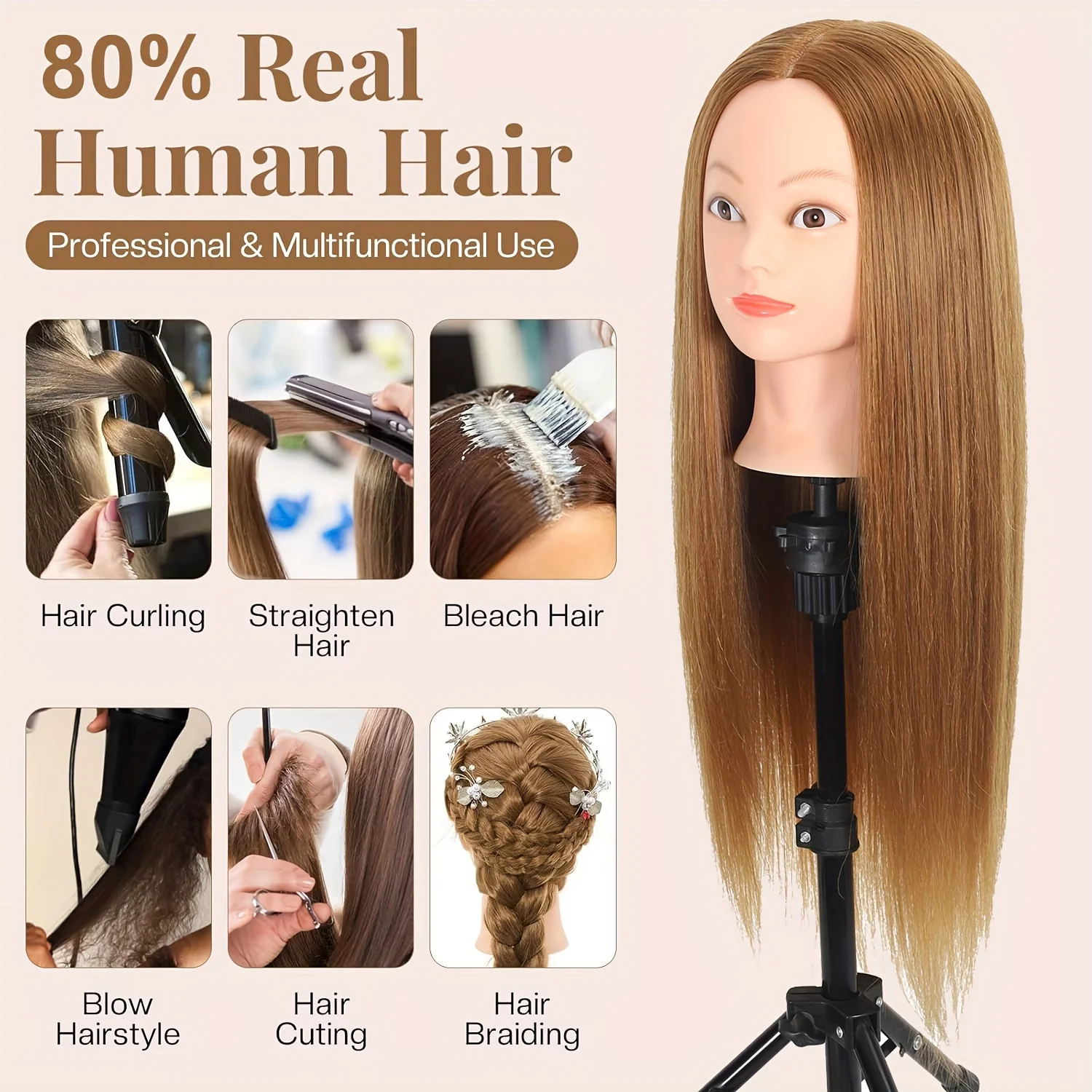Thumbnail 3 - #36 Cheapest Mannequin Hair Styling Heads Deals You Can Get