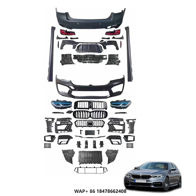 

Car Hellcat SRT Widebody Bumper Facelift for 5 Series Old G30