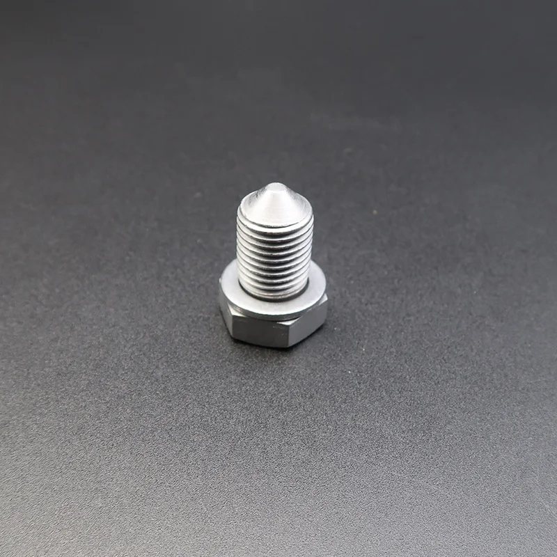 N90813202 FOR  Audi Volkswagen Engine Tank Bottom Drain Plug Bolt and Gasket Drain Pan Plug Screw Bolt