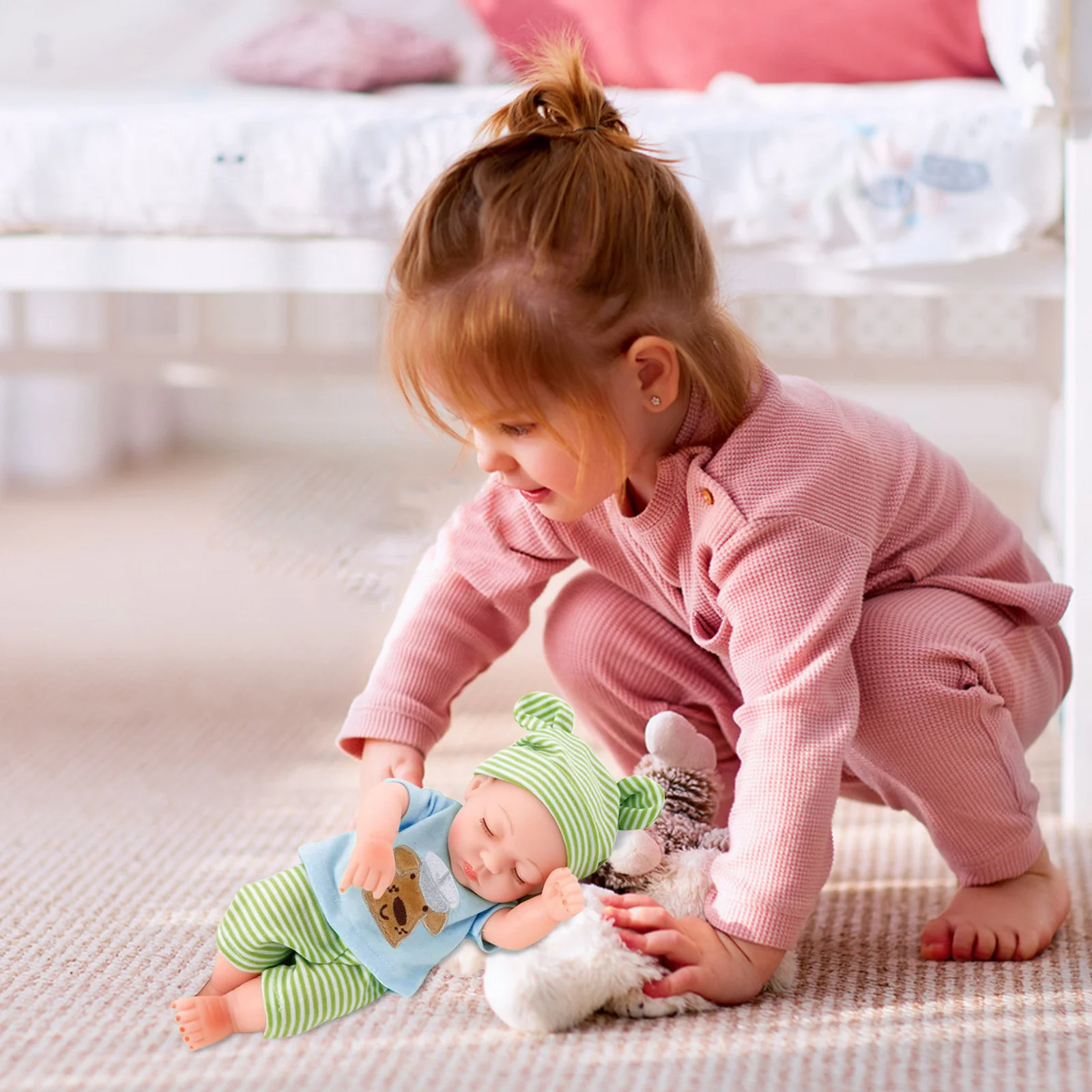 Vêtements américains pour bébé garçon, tenues pour nouveau-né, ensembles de récréation en coton, accessoires réalistes pour