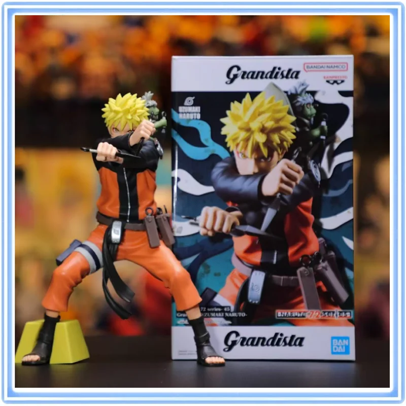 

BANDAI Original Grandista Uzumaki Naruto NARUTO 72 Series-45 Action Figure Model Desktop Decoration Hobbies Collectibles