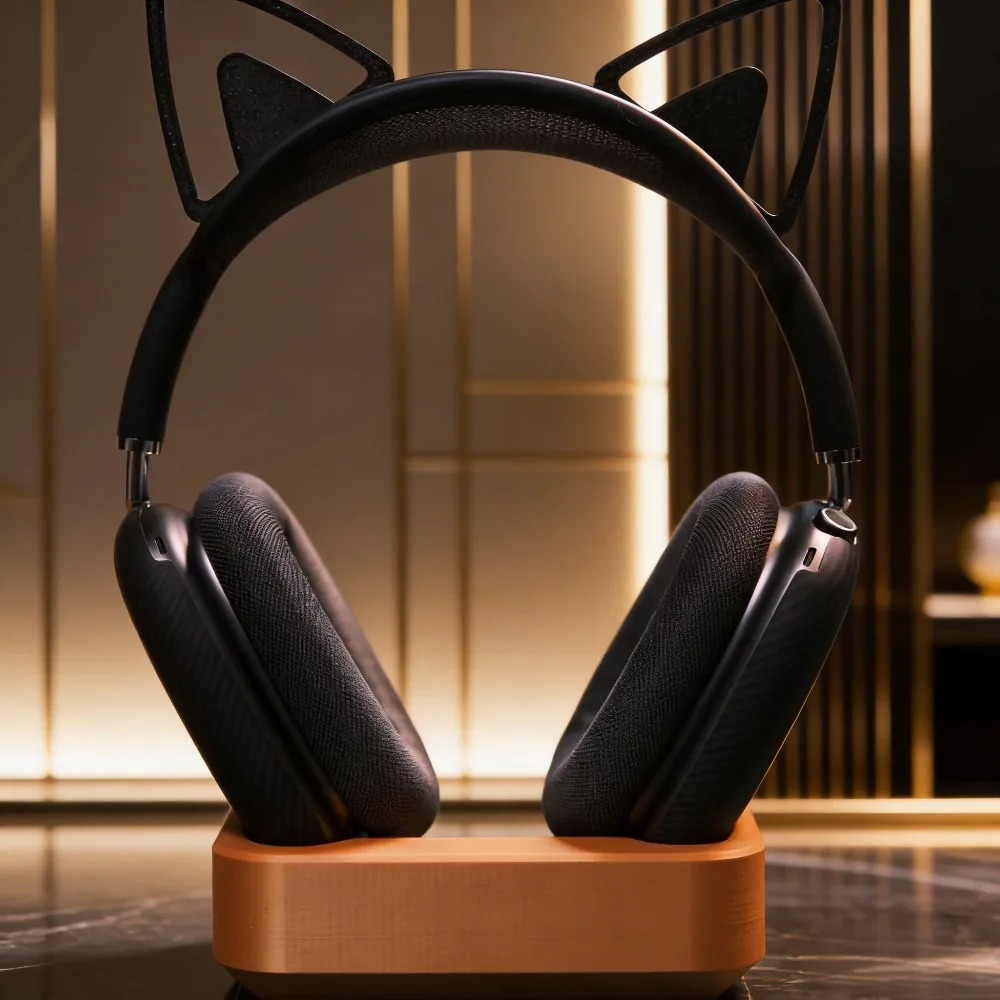 

Подставка для наушников AirPods Max с магнитным креплением для проводной зарядки, настольная, милые аксессуары для наушников