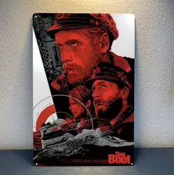 Das Boot Submarine Movie Metal Poster -Collectable Tin Sign Size:20x30cm(8x12in)