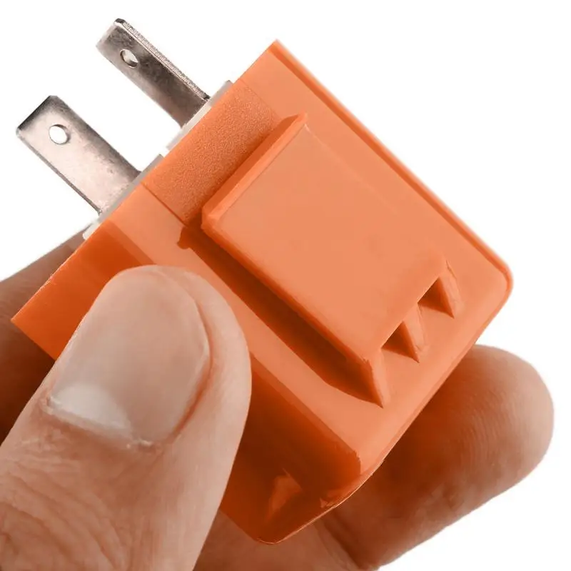 Светодиодный индикатор для мотоцикла, 12 В, релейный резистор, 2-контактный поворотный указатель, модификация электронного сигнала для Honda Kawasaki Yamaha