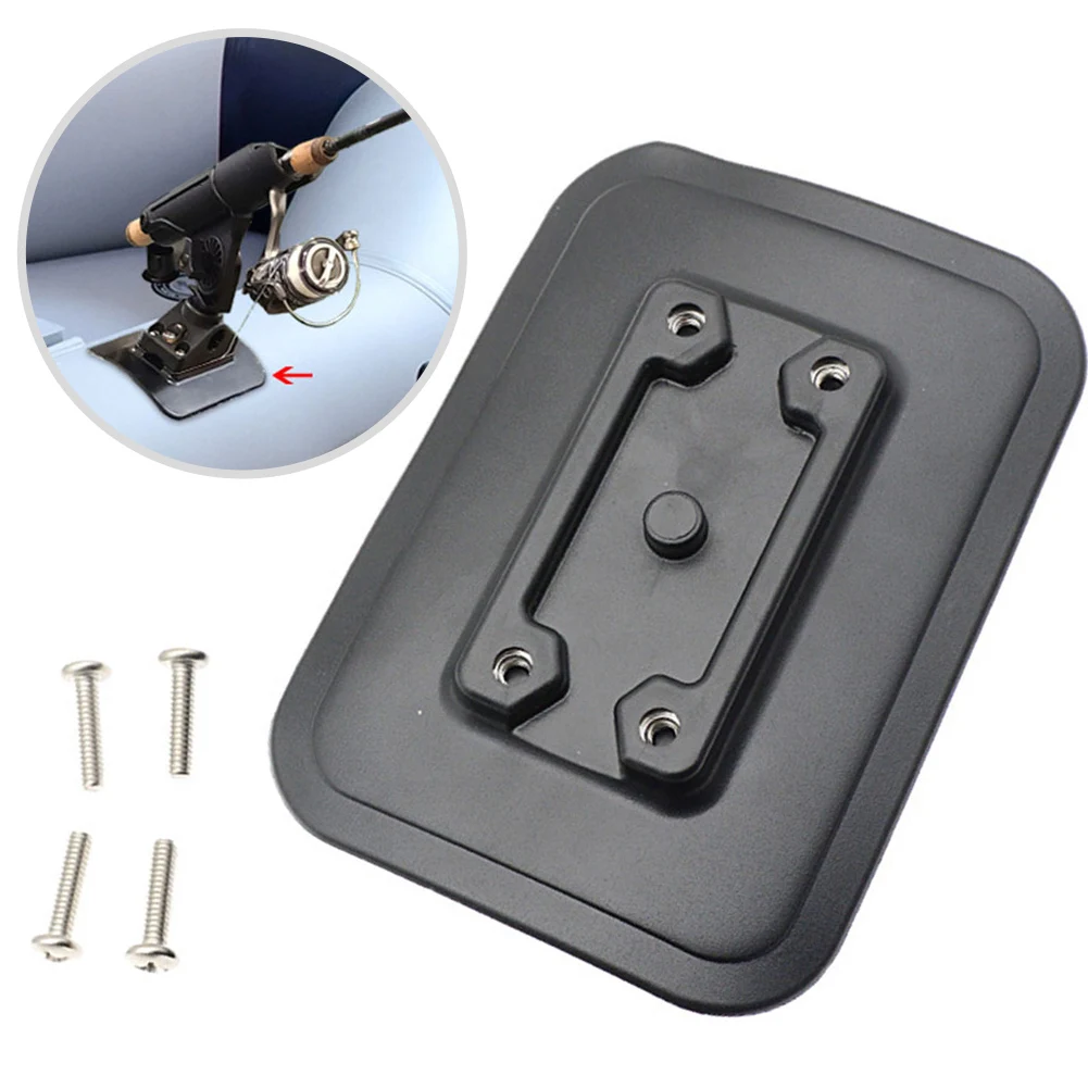 Kayaking Inflatable Boat Rod Holder Mount Fishing Rod Bracket Fixed Base Fish Finder Rack Mount Fishing Accessories