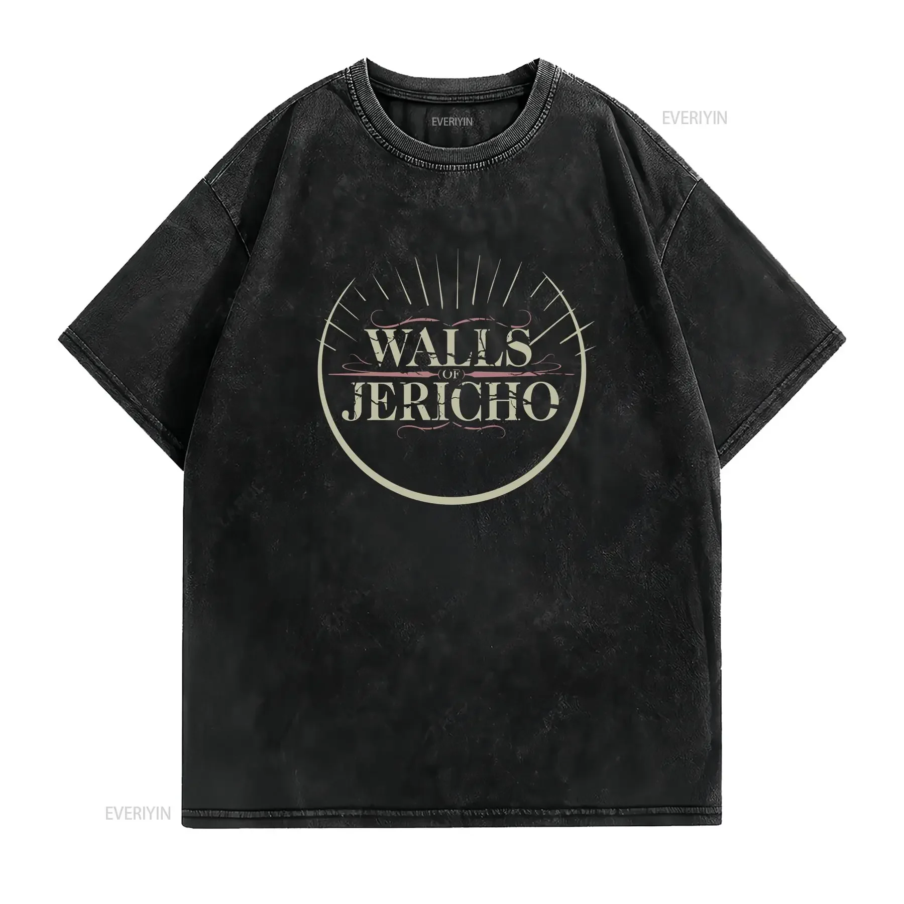 Walls Of Jericho Vintage brand new never worn licensed OG T shirt XS vintage Washed Slightly Soft Comfortable graphic Casual