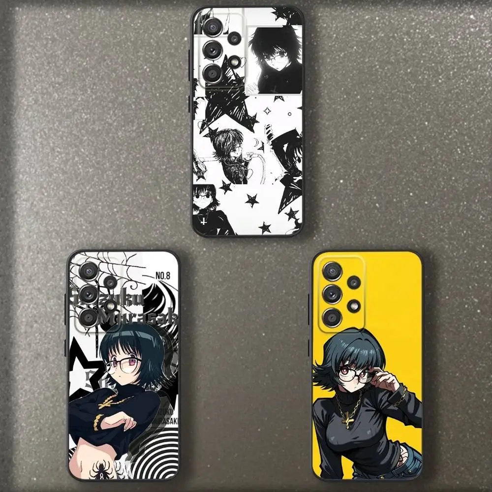 

Anime S-Shizukus Murasakis Phone Case For Samsung S 25,24,23,22,30,21,10,9,Ultra,Plus,Lite,FE,4,5 G Soft Black Case