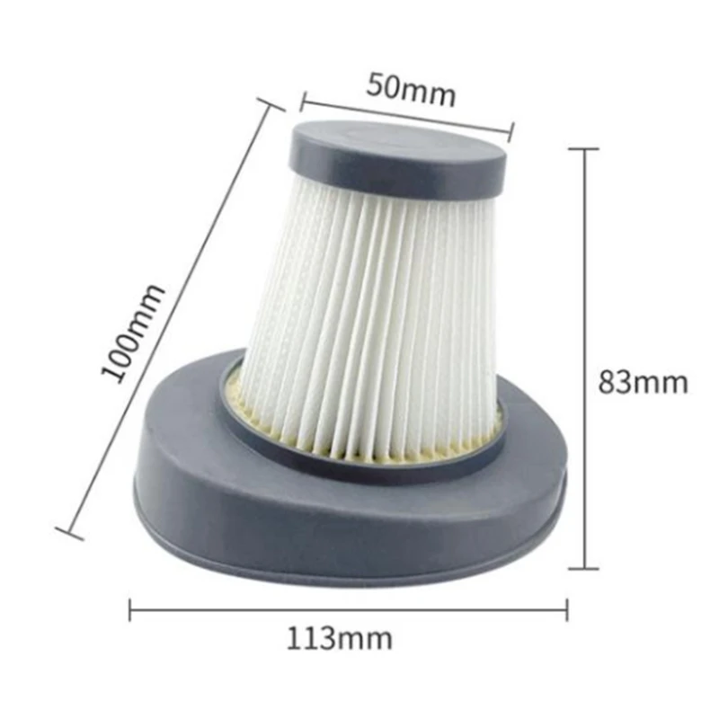 SANQ Dust Filters For Hanfuren Handheld Vacuum Cleaner HEPA Filter Replacement Spare Parts