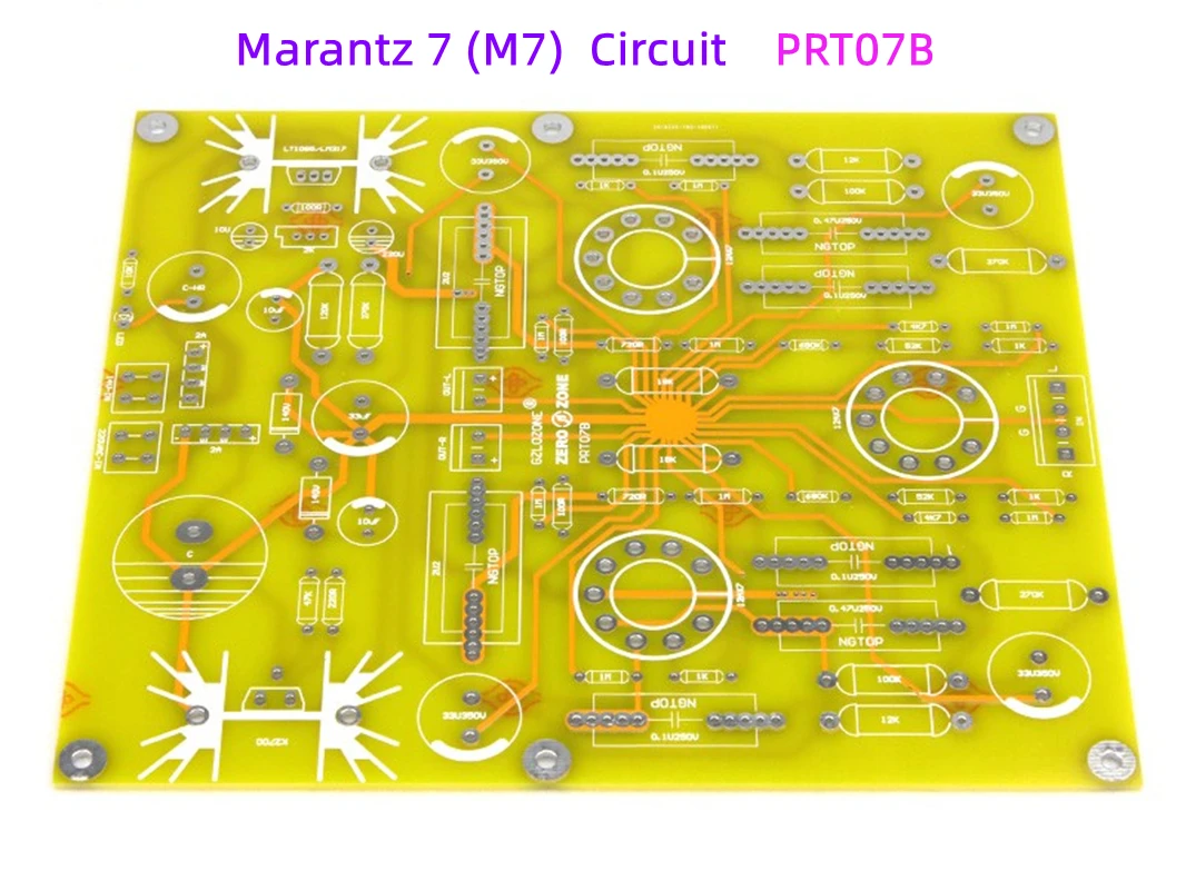 PRT07B Tube Preamplifier PCB - Preamp - Reference Marantz 7 (M7)  Circuit