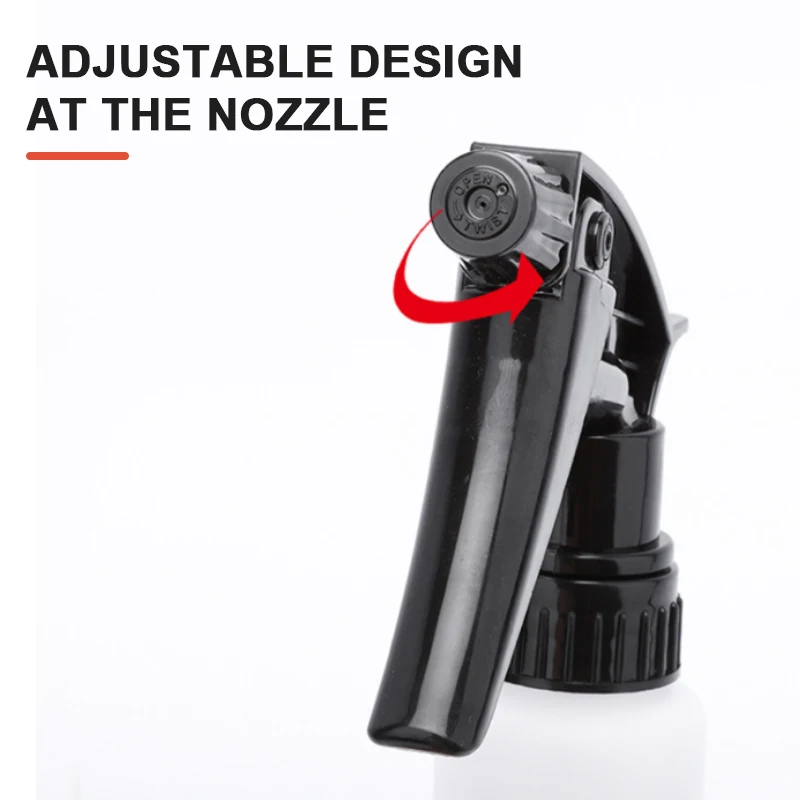 SEAMETAL 800ML Car Wash Foam Spray Bottle Acid and Alkali Resistant Nozzle Spray Bottle Cleaning Tool for Home/Garden Irrigation