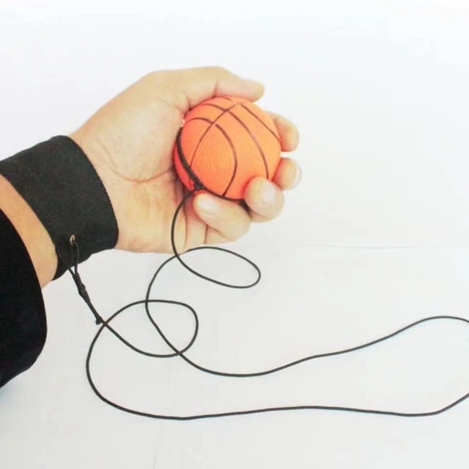 Corde élastique rebondisnoyaux en caoutchouc et nylon, 1 pièce, éponge de retour, pratique du jeu de handball, mouvement de réaction, entraînement