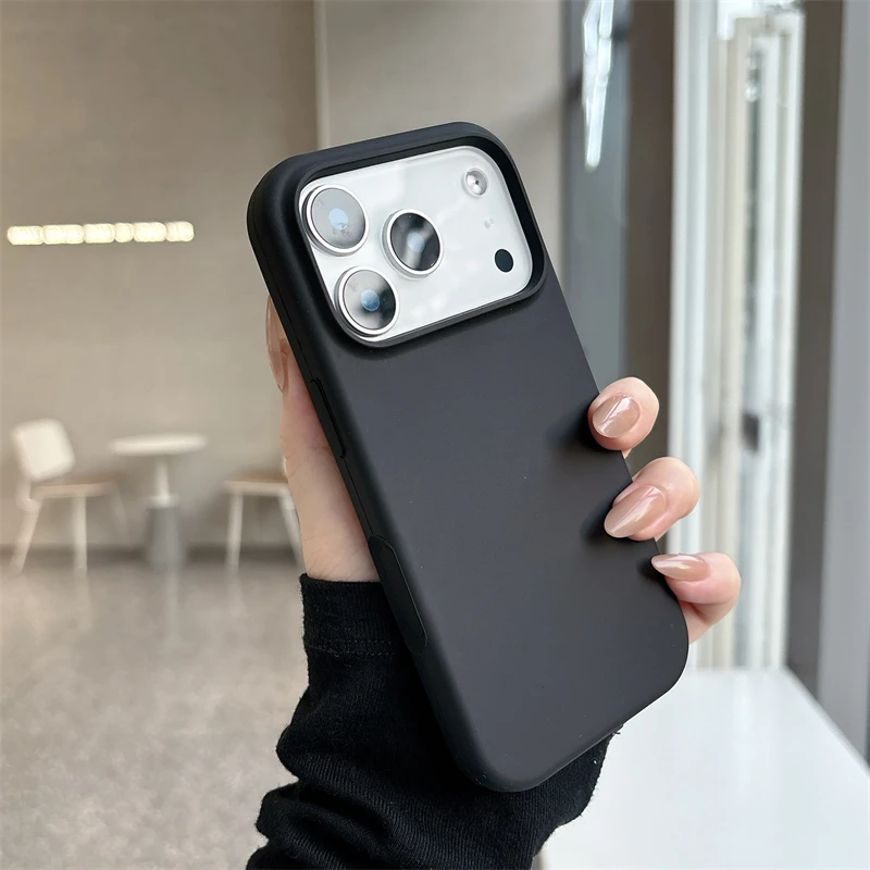 Schlanke magnetische Hülle aus flüssigem Silikon für Magsafe IPhone 17 Air 16 15 14 13 12 Pro Max Plus 17Air 17Pro 16Pro Mag Safe Phone Cover