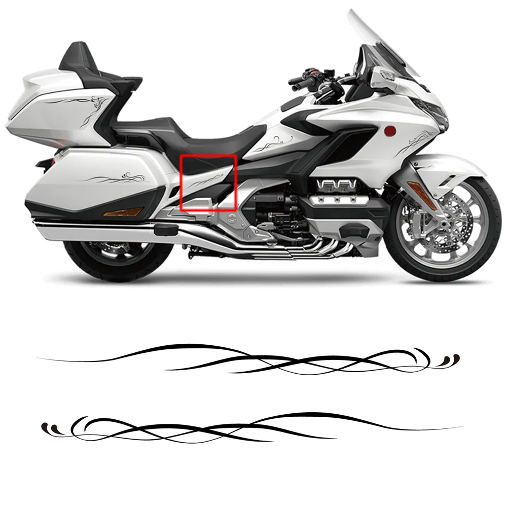 

Panical Trunk Headlight Trim Full Bike Body Sticker Sign Badge Protect For Honda Gold Wing GL1800 GL1800B F6B 2018-2025