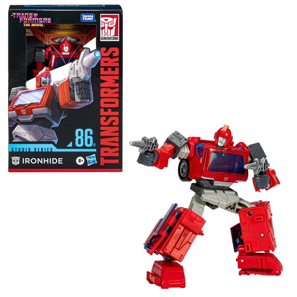 TAKARA TOMY Transformers Toys Studio Series The Movie Voyager Class 1986 Ironhide 6.5-inch Action Figure Gift SS86-17