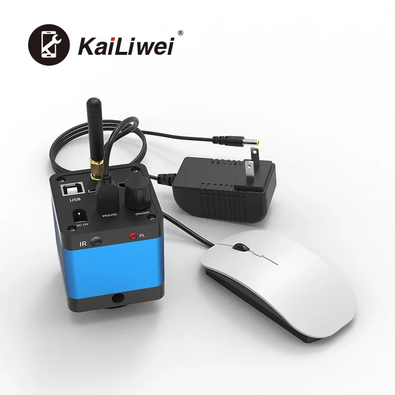 كاميرا مجهر ستيريو للإلكترونيات الصناعية الجديدة من Kelliway، كاميرا WiFi 1080P 16MP USB & HD لأجهزة IOS/Android/PC