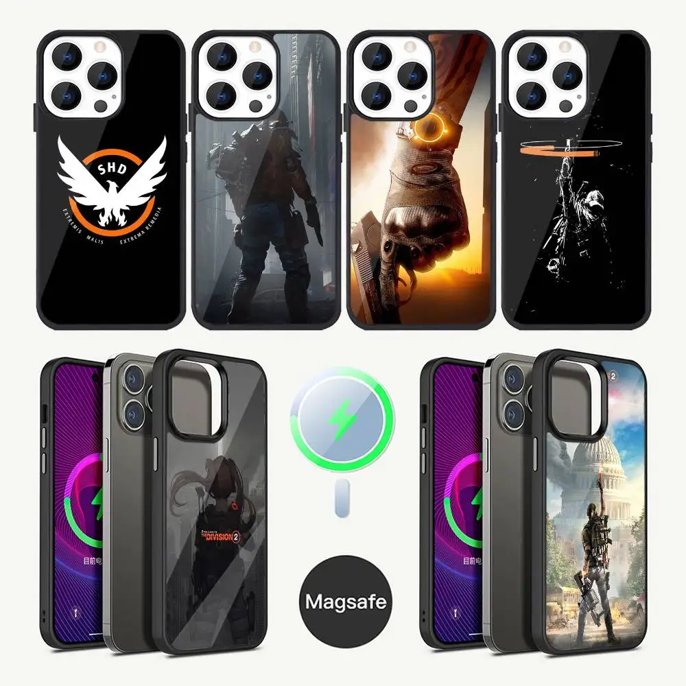 

The D-Division 2 Phone Case For iPhone 16,15,14,13,12,11,Plus,Pro,Max Mini Magsafe Magnetic Wireless Charging