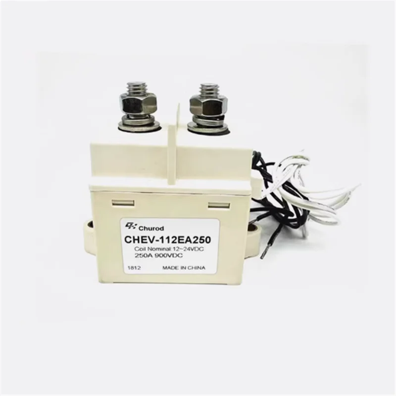

HOT NEW CHEV-112EA250 12-24VDC 250A 900VDC High-voltage direct current relayrelay